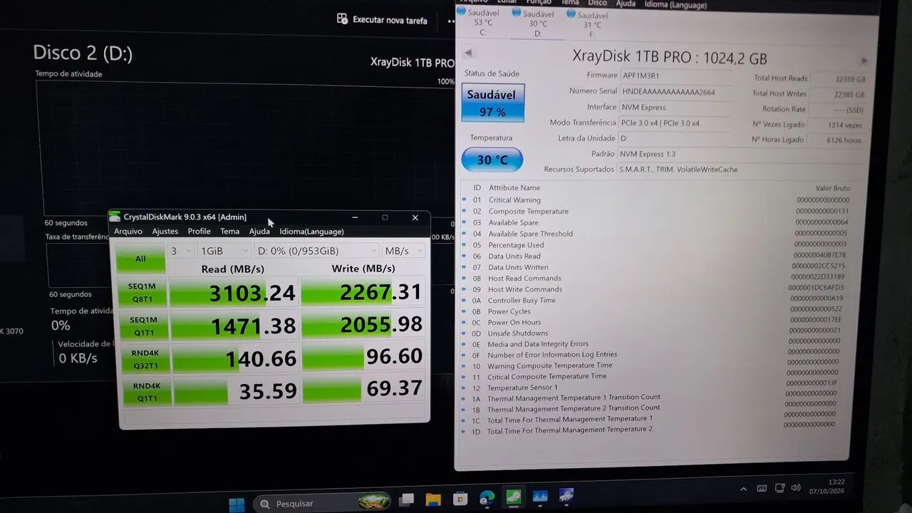 SSD 1 TB XrayDisk PRO M.2 NVMe  - Foto 4