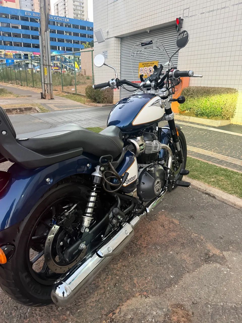 Super Meteor 650cc - Azul Celestial - Semi zero  - Foto 2