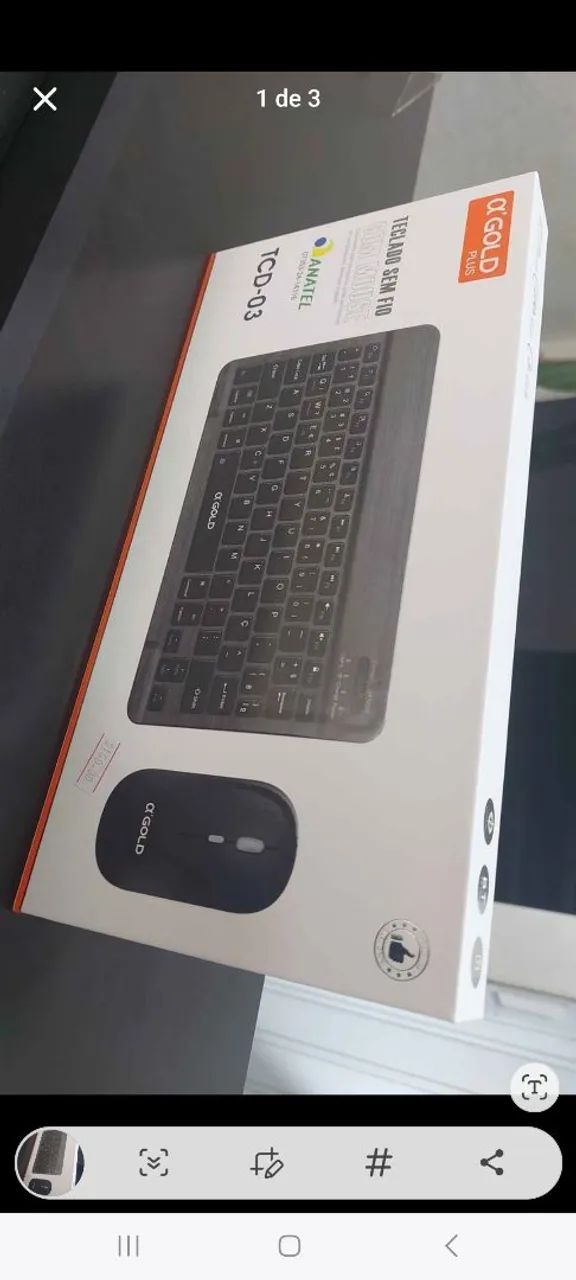 Kit Teclado e Mouse