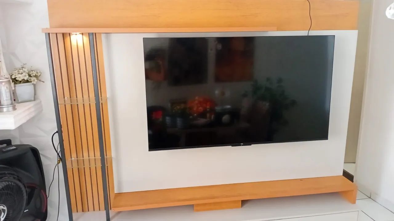 Estante Rack para TV de até 70" - Foto 4