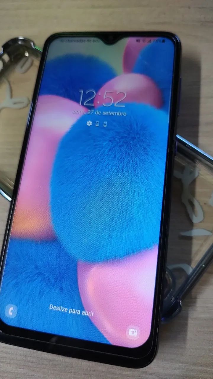 Samsung Galaxy A30s, em bom estado, conservado, celular, smartphone, telefone. - Foto 3