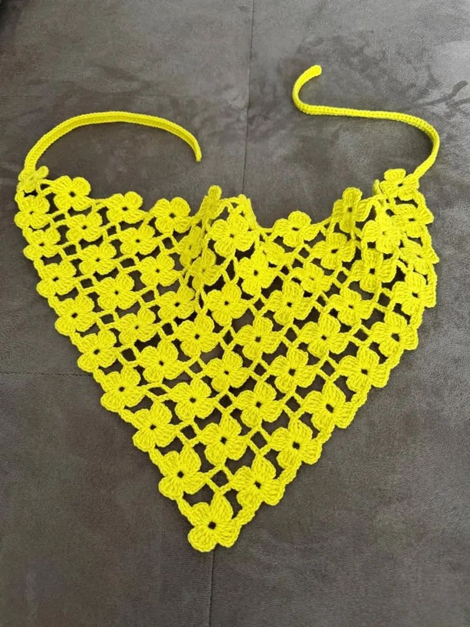 Bandanas de crochê 