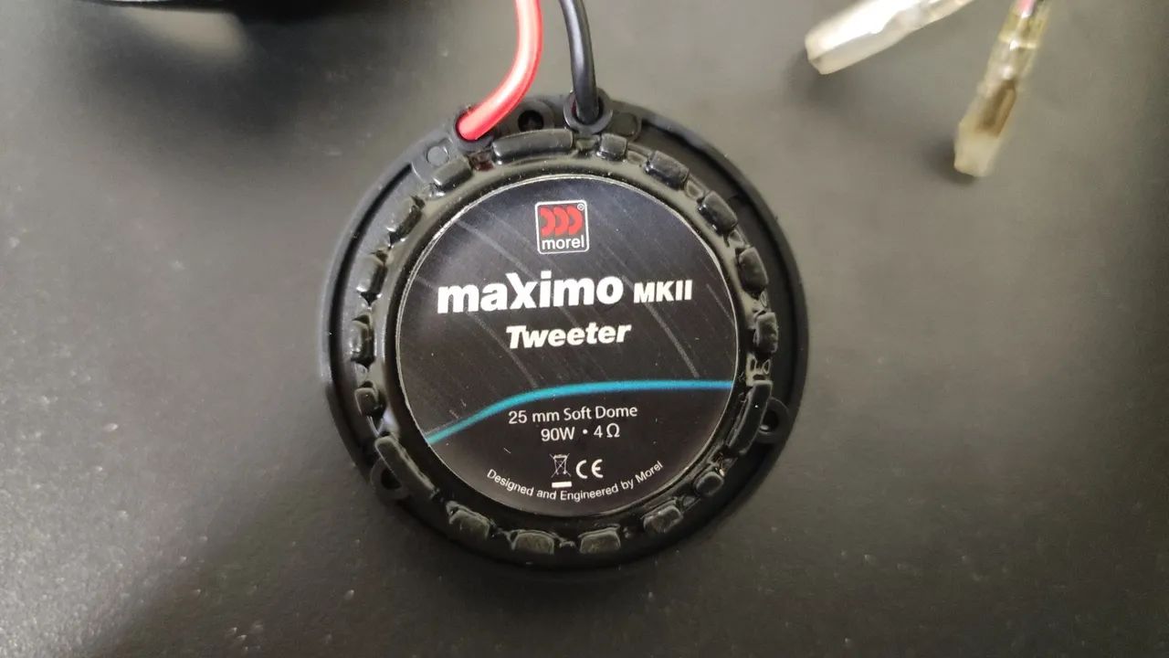 01 TWEETER MOREL MAXIMO MK2, PERFEITO ESTADO.