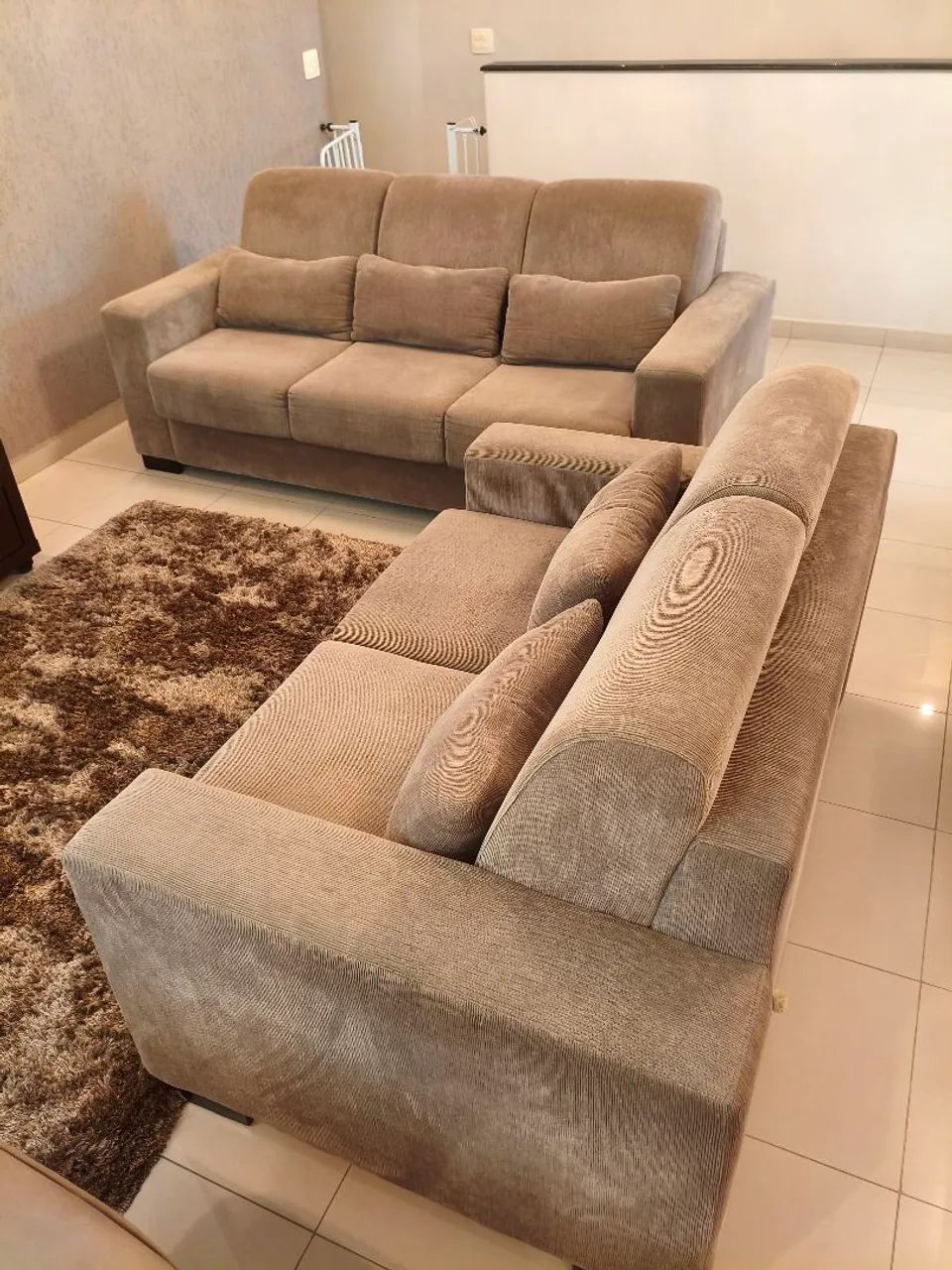 Conjunto de Sofás ( com Chaise ) - Foto 3