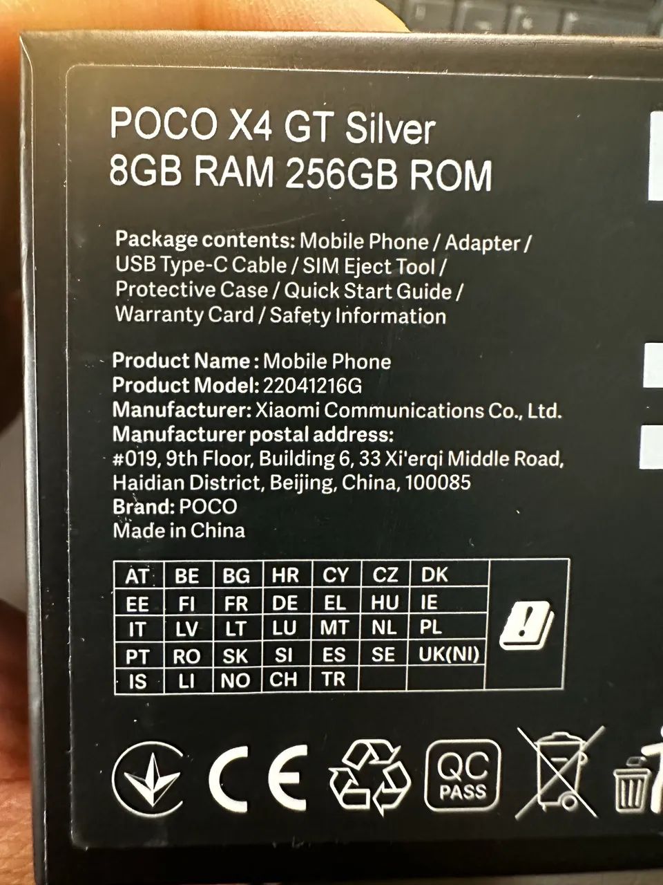 POCO X4 GT 256GB / 8GB RAM - Perfeito Estado - Foto 2