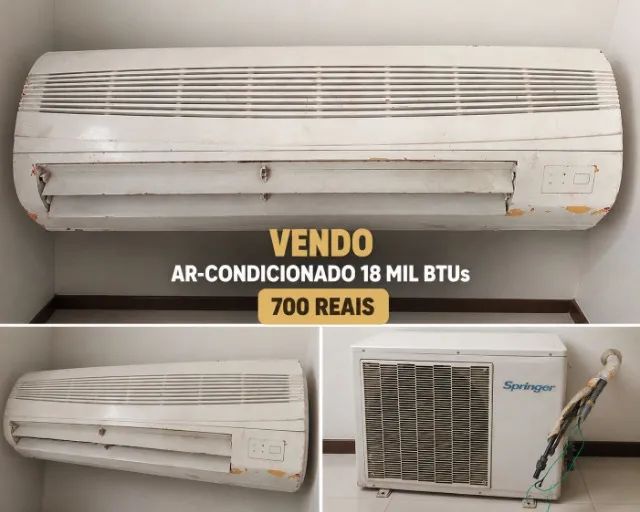 Ar Condicionado Springer 18 mil BTU