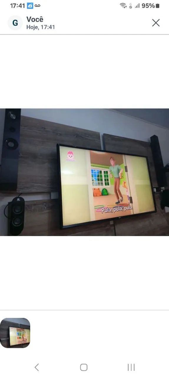 Tv Lg 43 smart led 5750 modelo - Foto 4