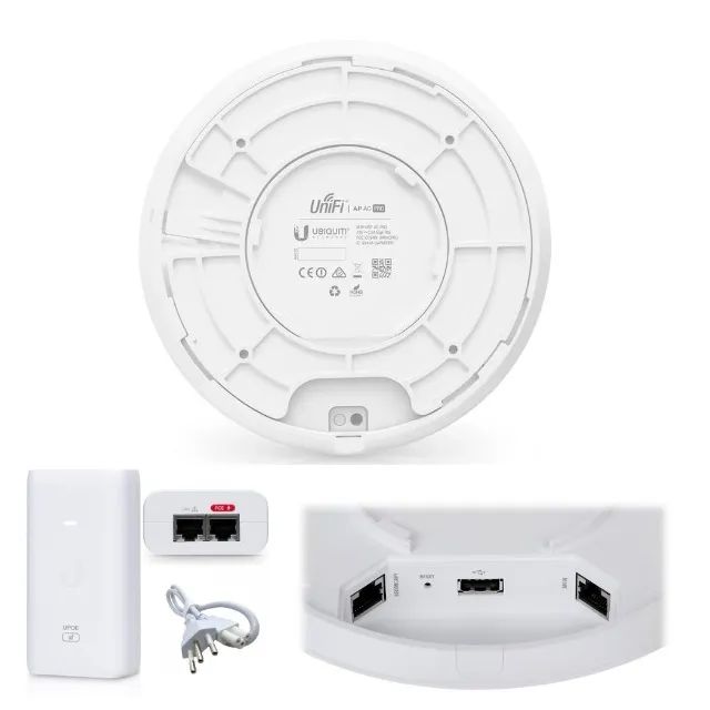 2 Access Points UAP-AC-PRO Ubiquiti 802.11ac UniFi Access Point - Foto 4