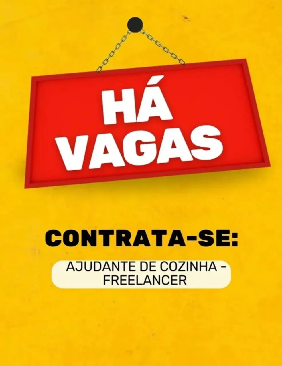 Auxiliar de cozinha 