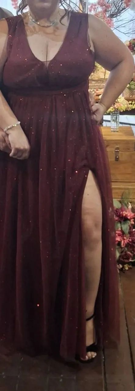 Vestido Marsala para Madrinhas de Casamento  - Foto 2