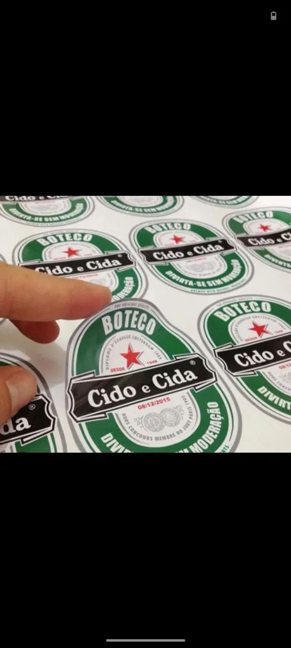 Adesivo Impresso e Recortado