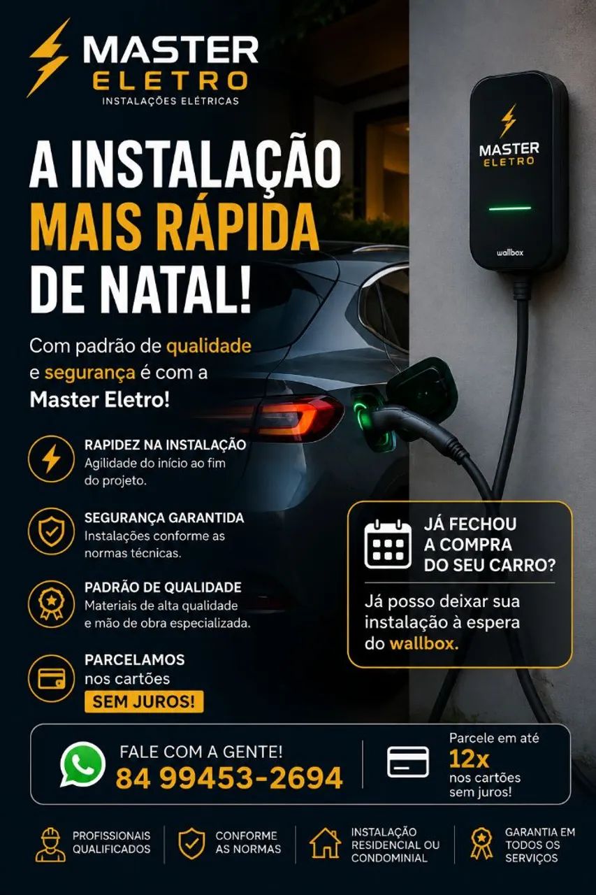 Instalador de wallbox profissional 