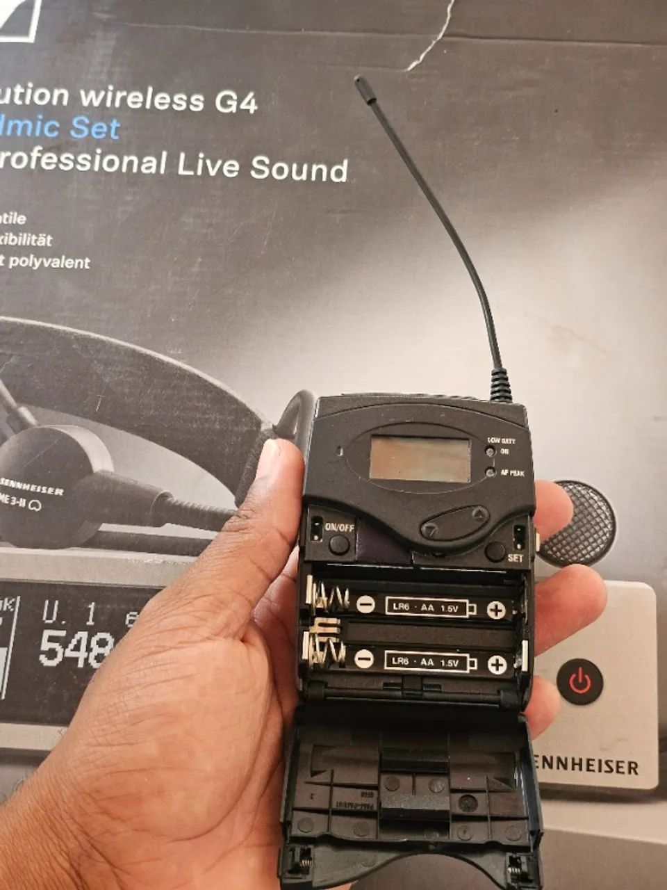 Transmissor Bodypack Sennheiser Sk 100 G4 - Foto 5
