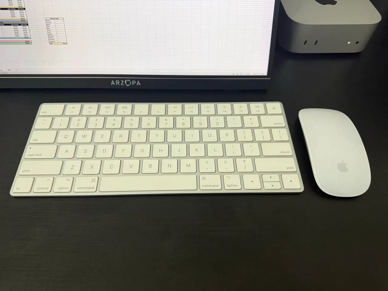 Mac mini 16GB 256GB Keyboard Mouse2 等セット Mac Mini M4 + teclado e mouse Apple + monitor portátil arzopa Z1RC