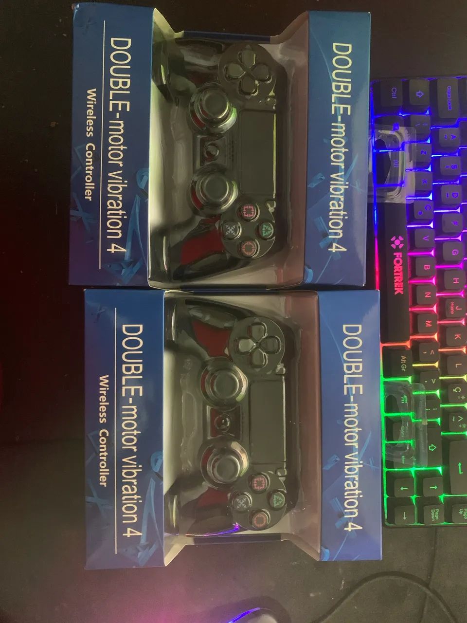 2 controles para PS4,PC e celular Wireless  - Foto 2