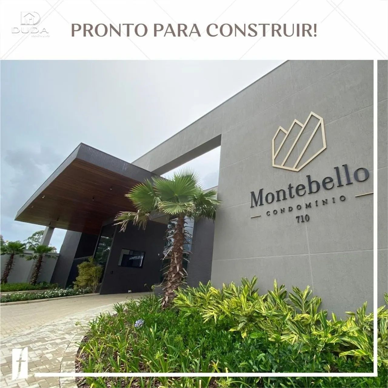 TERRENO NO CONDOMINIO MONTEBELLO