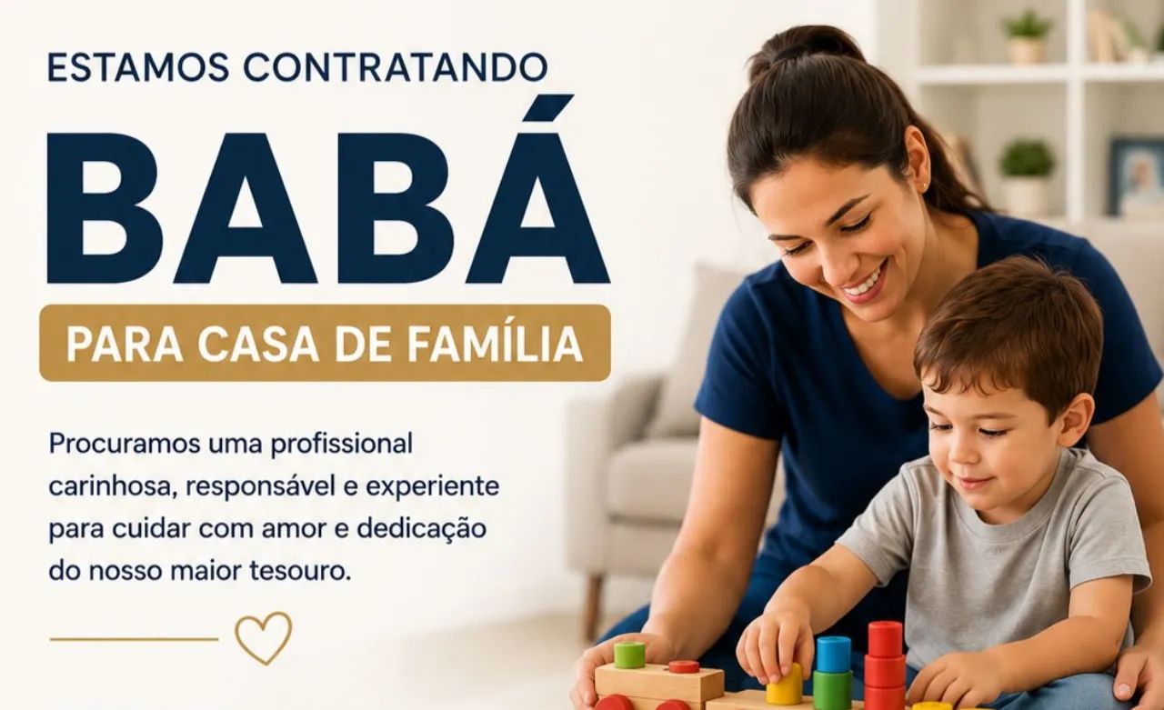 Vaga de babá 