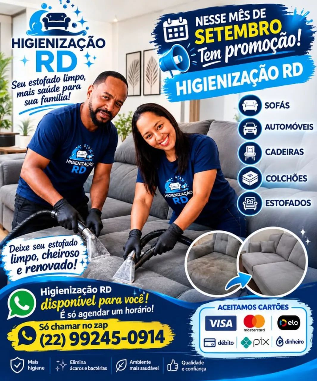 Trabalhamos com higienização e frete - Foto 3