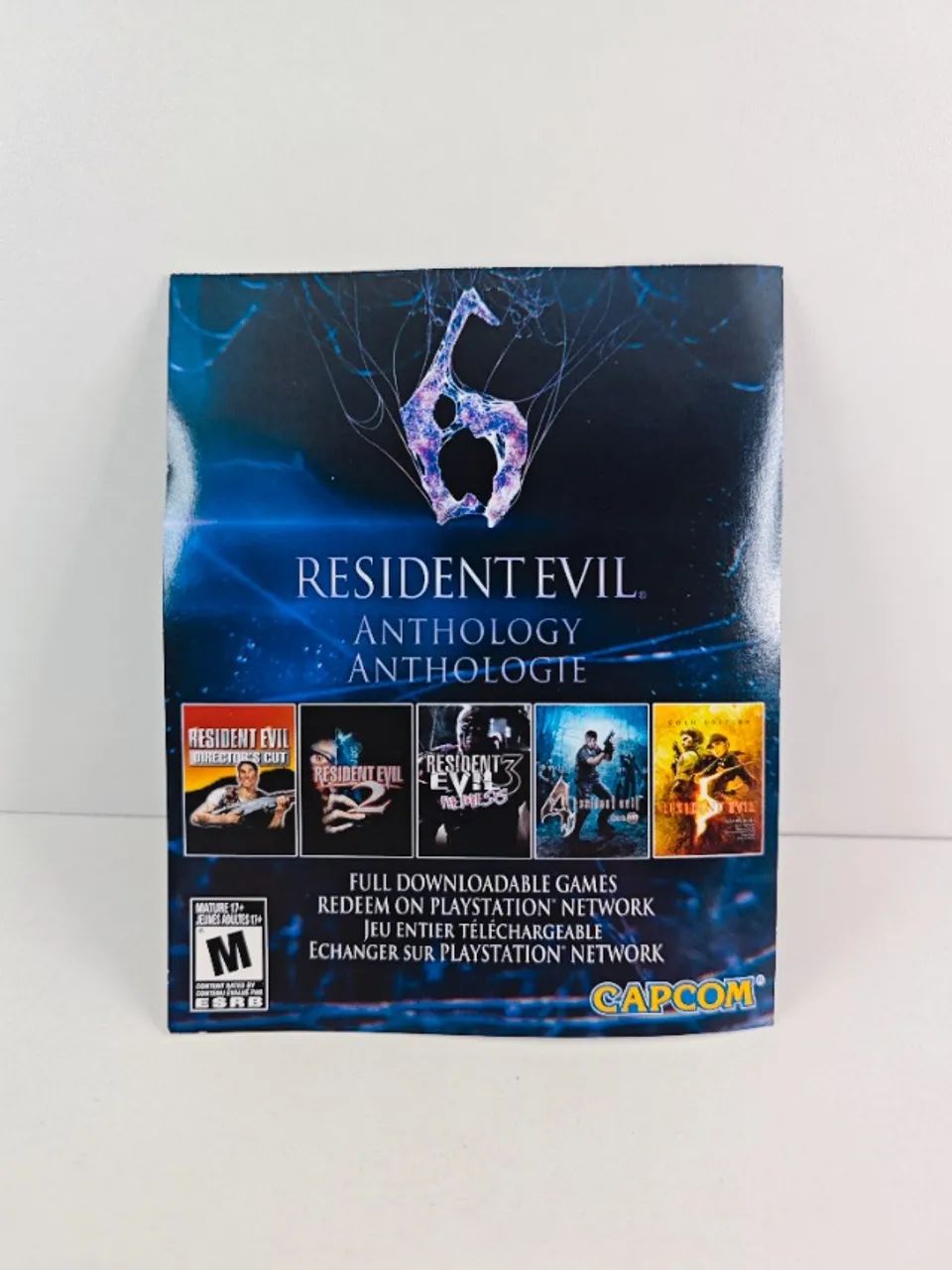 Resident Evil Anthology 6 de PS3 Original Mídia Física CD Seminovo