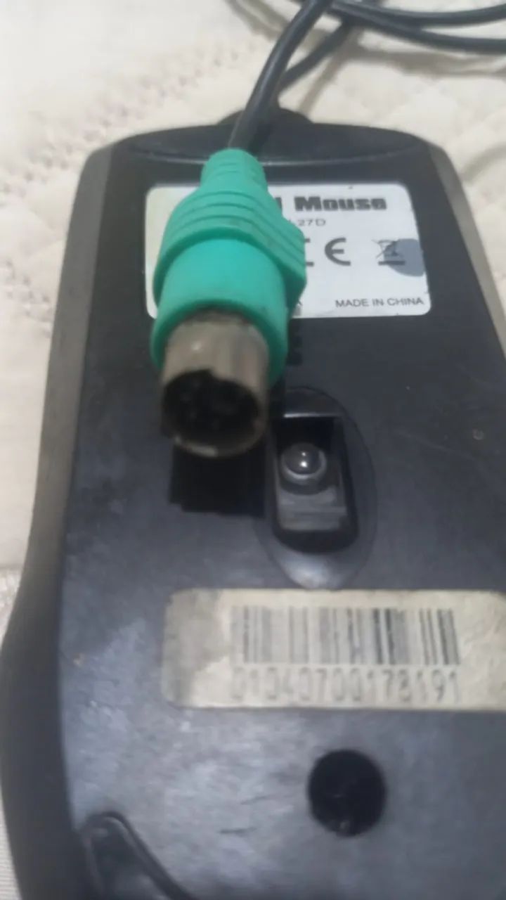 Mouse com fio usado. - Foto 4