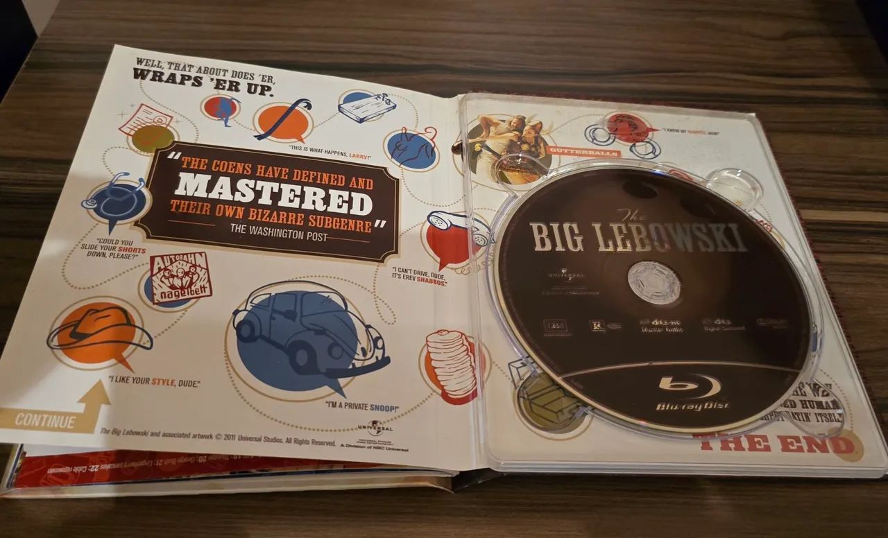 Blu-ray Digibook O Grande Lebowski (sem PT) - Foto 2