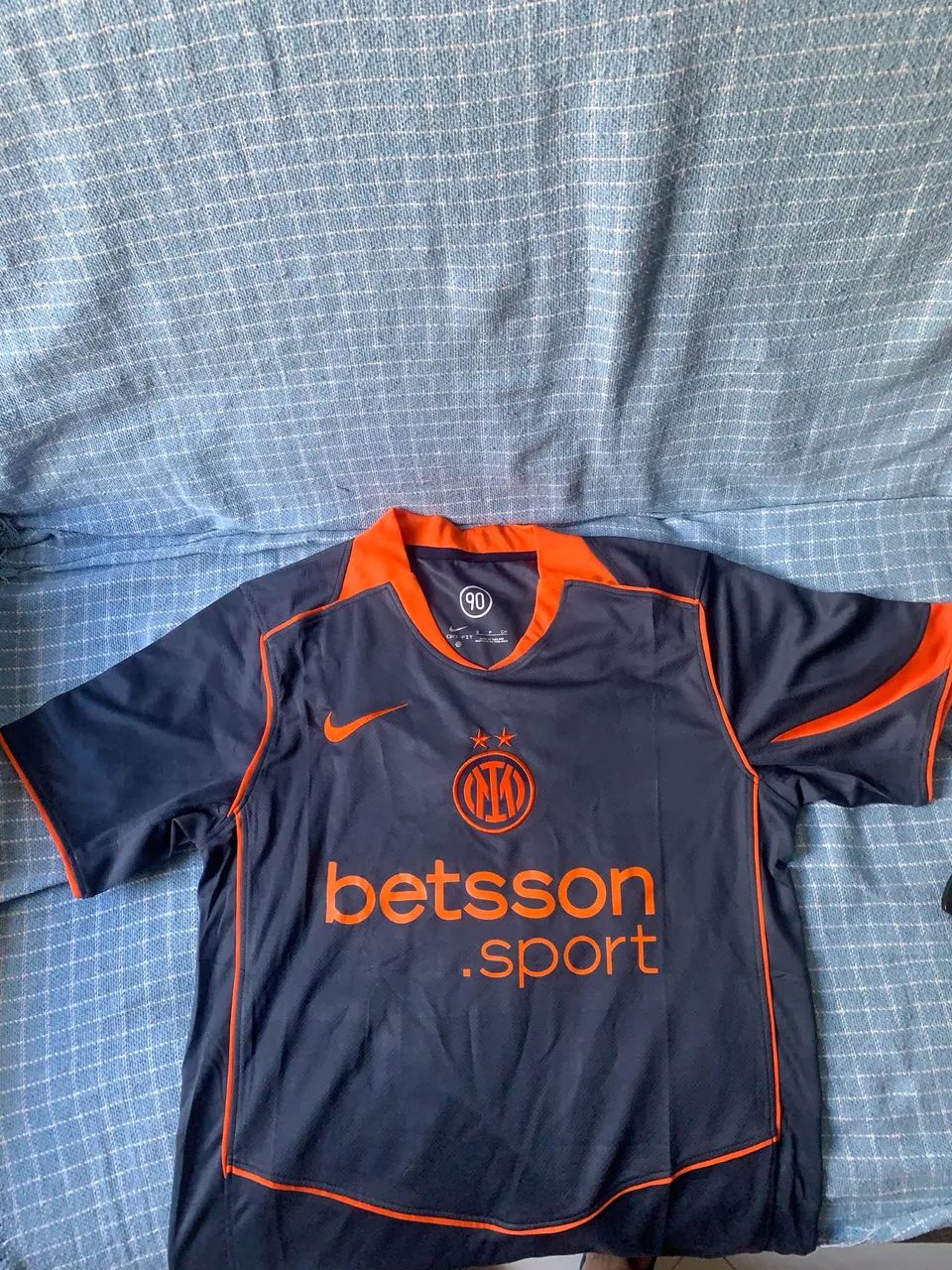 Camisa da Inter de Milão. 