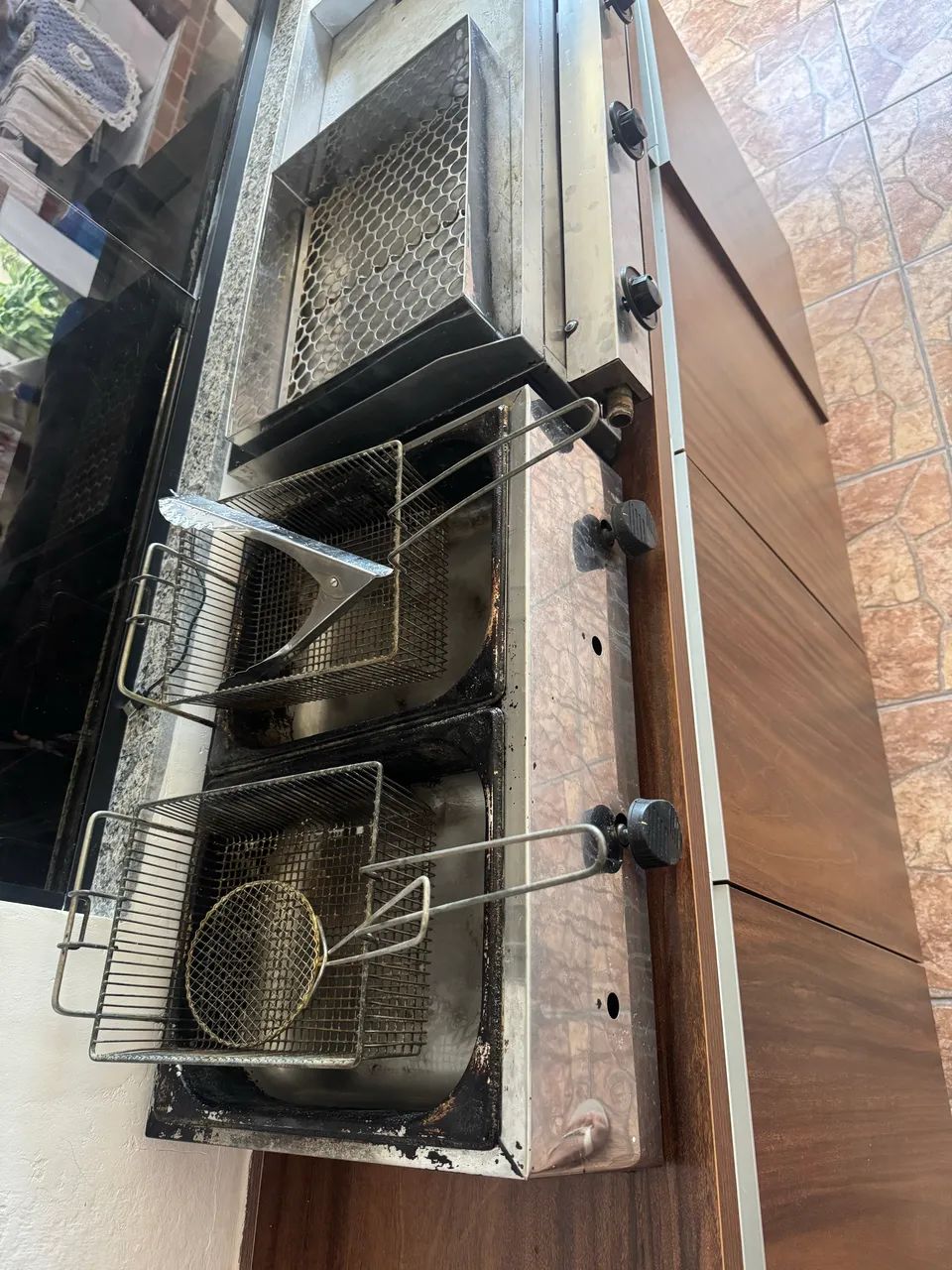Chapa mais fritadeira  - Foto 2