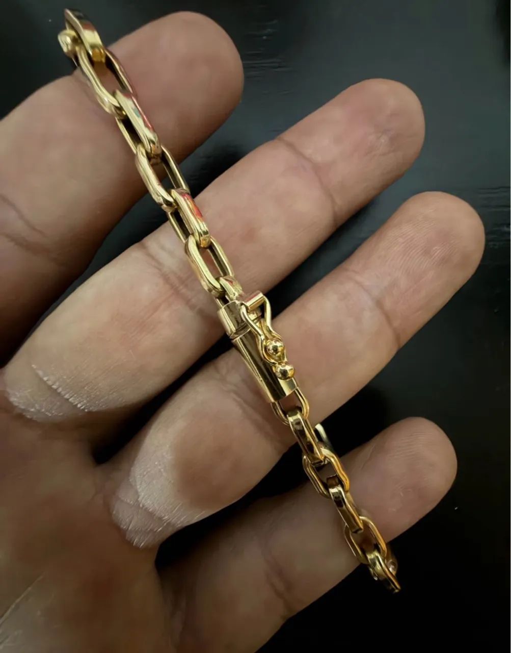 Pulseira de ouro 18k  - Foto 3