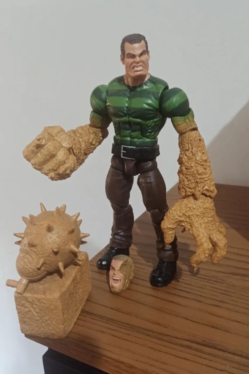 Homem Areia Marvel Legends Baf - Hasbro - Foto 2