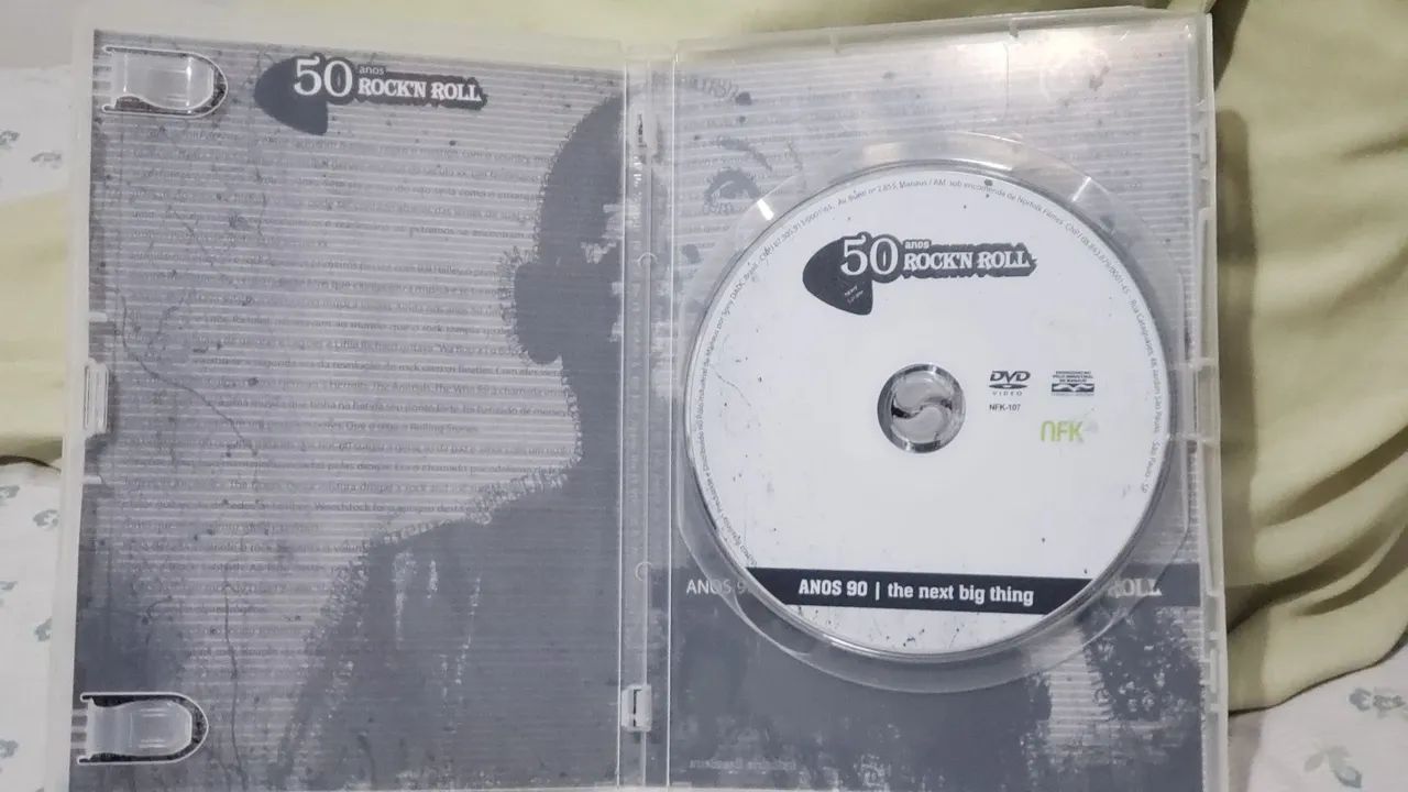 DVD 50 anos Rock n' Roll - Anos 90 The Next Big Thing - CDs, DVDs