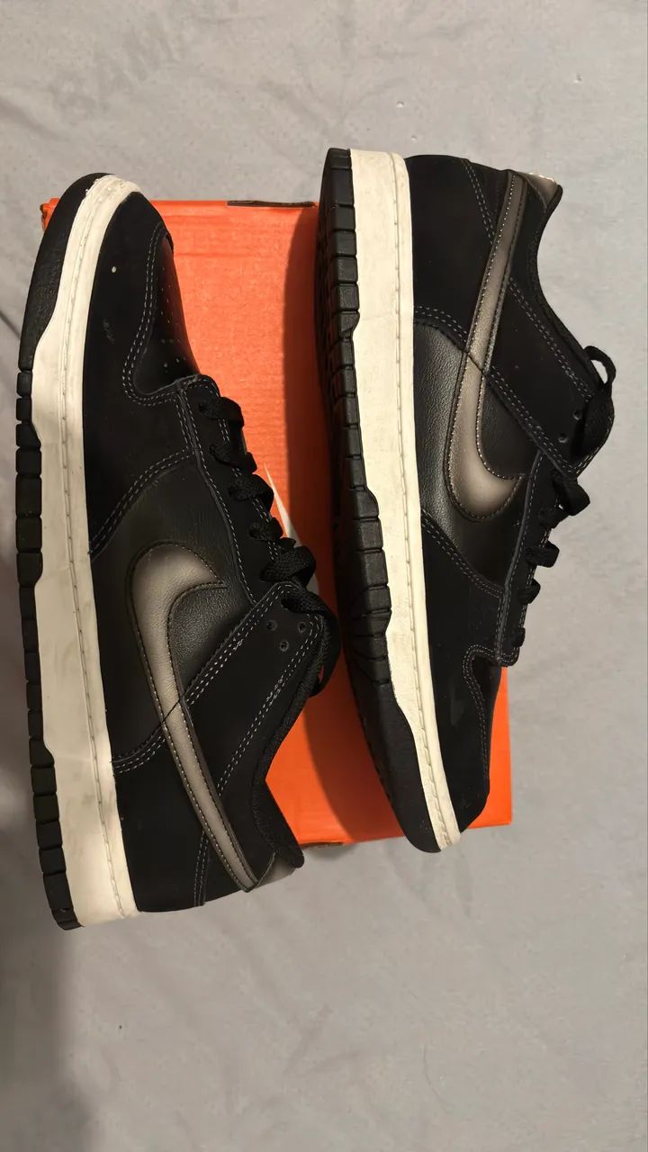 Nike Dunk Low Retrô Airbrush Swoosh - Foto 4