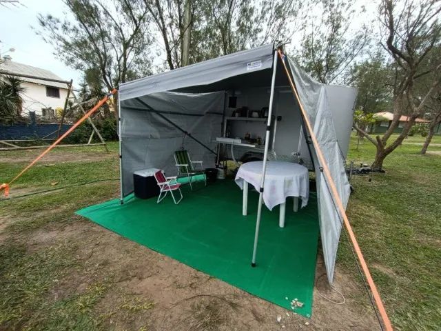 Vendo Trailer Camper 2025, pouco uso e documentação em dia - Foto 5