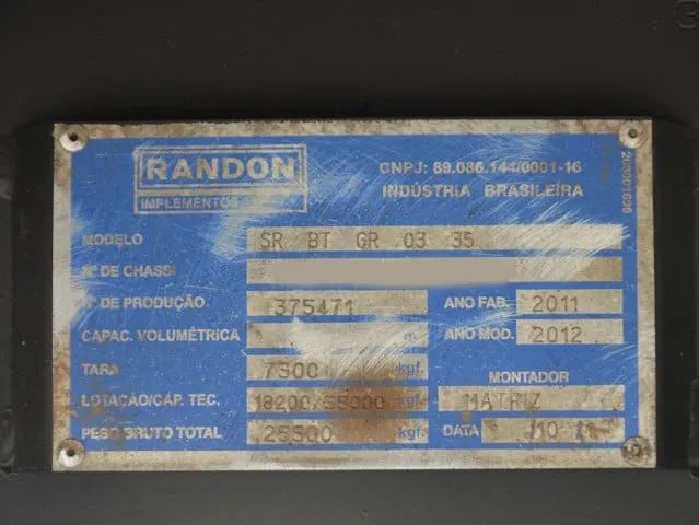 Randon carreta carga seca 3 eixos ano 2012  com pneus - Foto 5