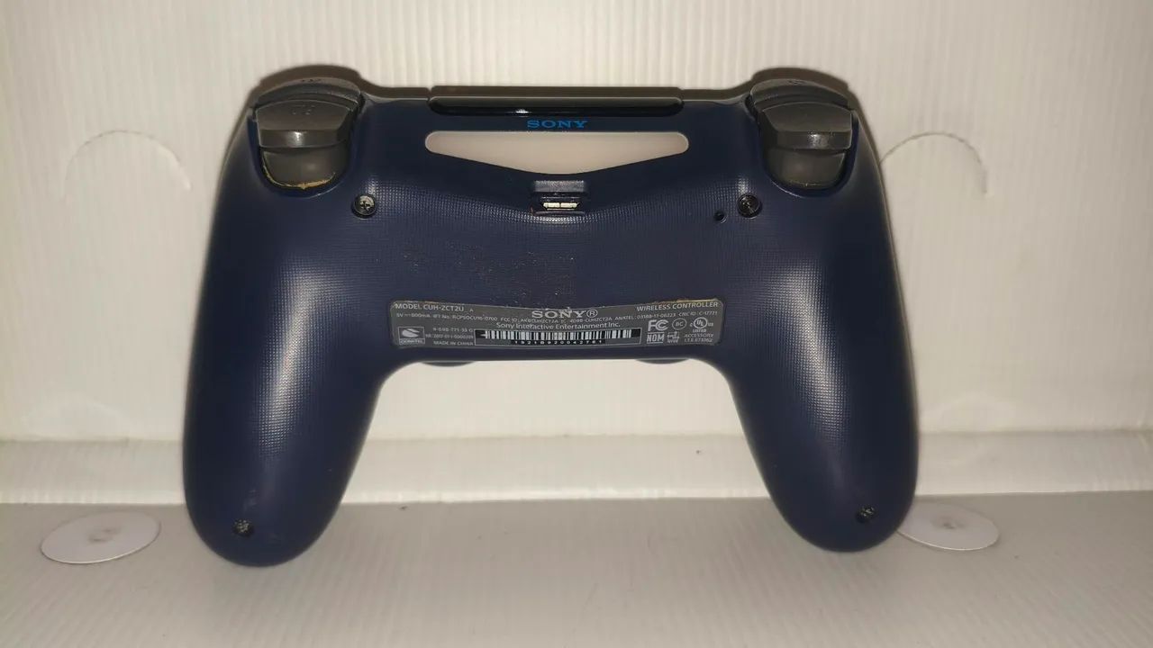 CONTROLE PS4 AZUL FUNCIONANDO  - Foto 3