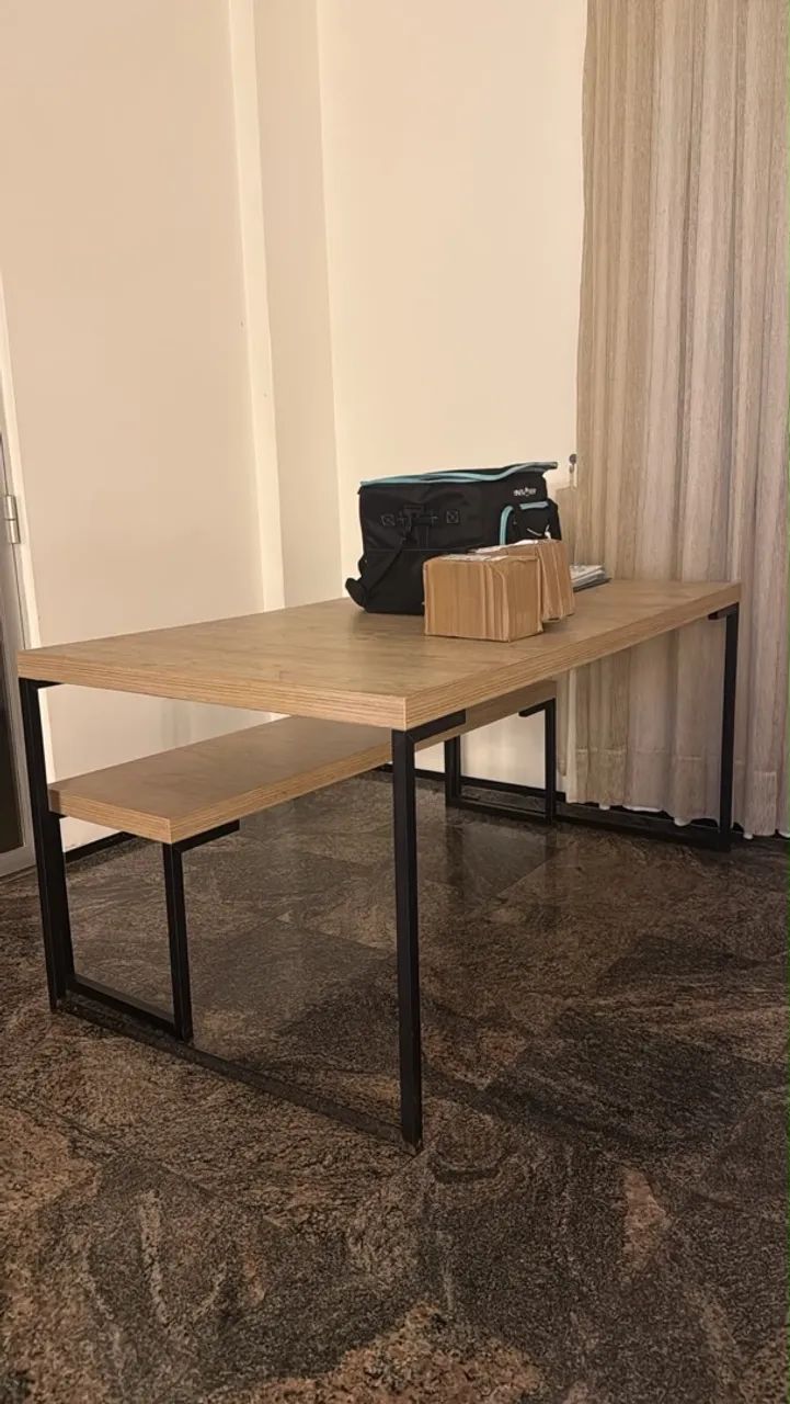 Mesa e banco - Foto 3