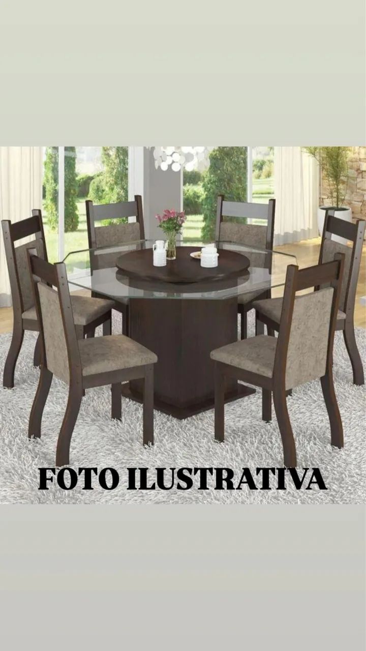 Mesa 6 lugares 
