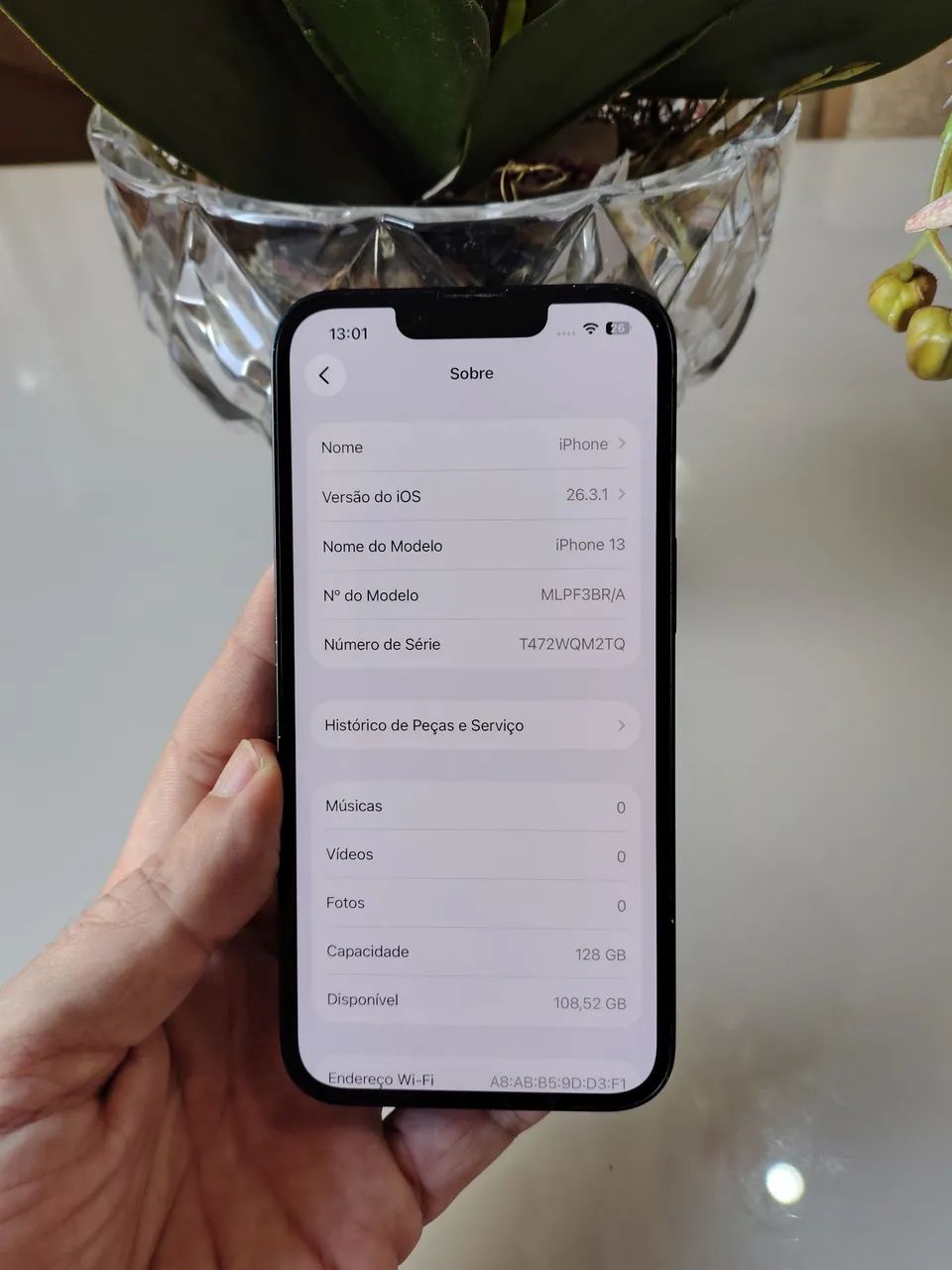 Iphone 13 128gb Em perfeito funcionamento - Foto 2