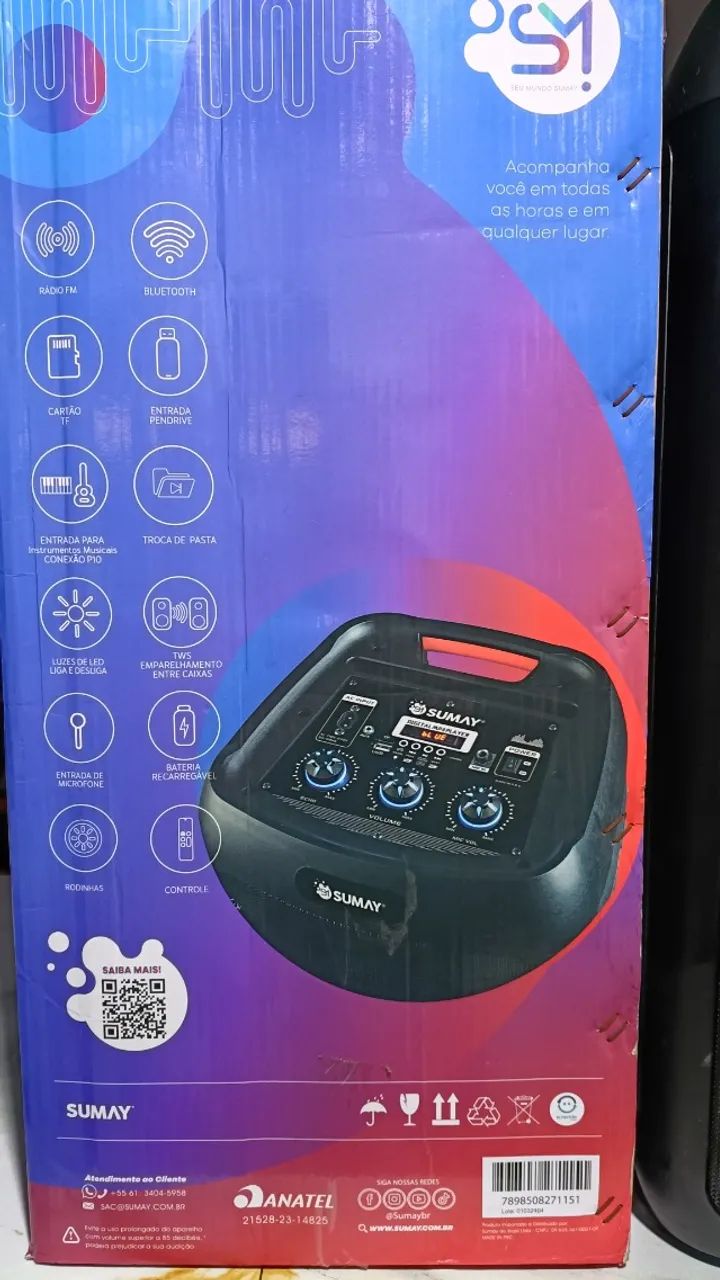 CAIXA DE SOM BLUETOOTH  - Foto 2