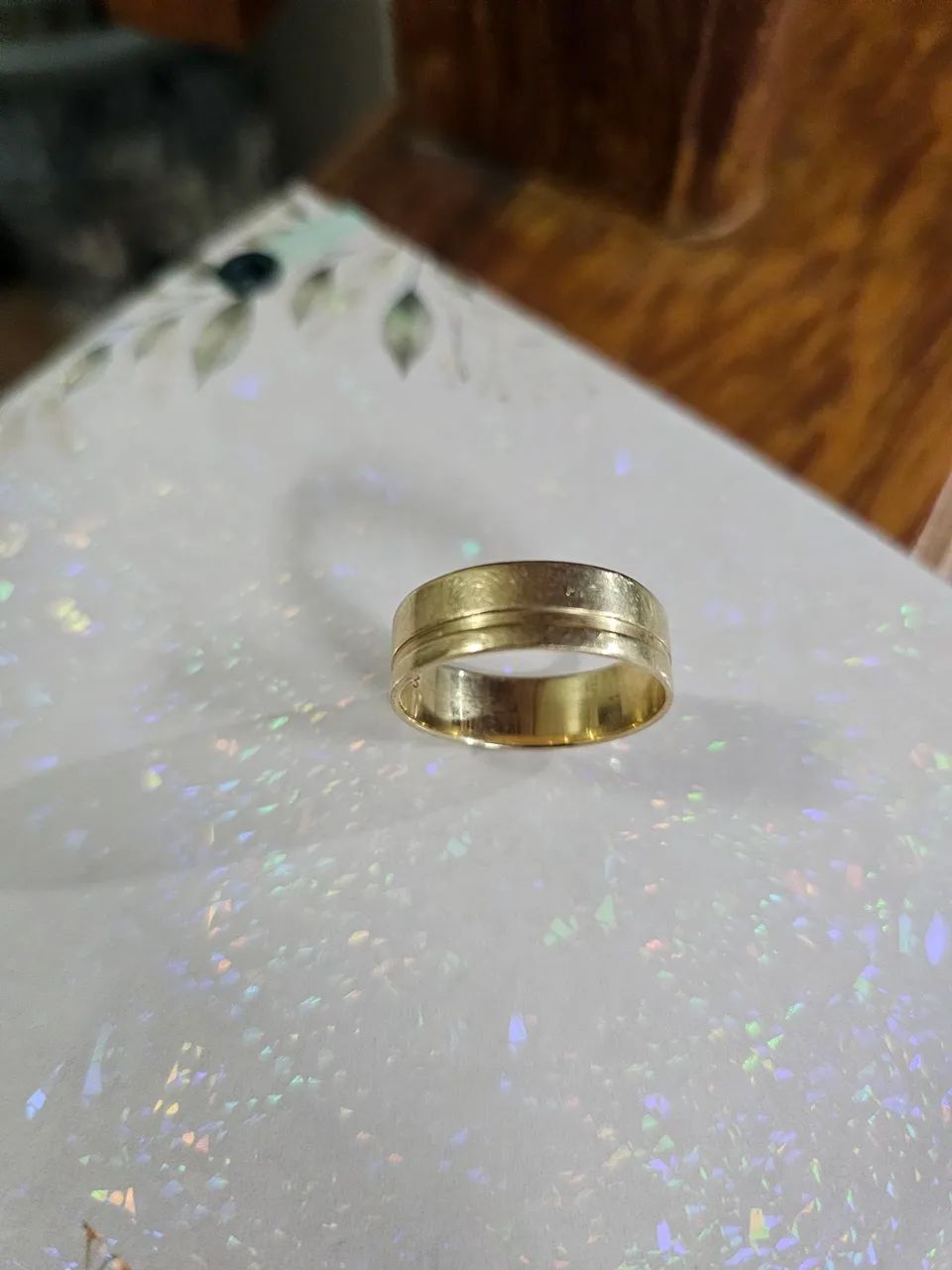 Aliança de ouro 18k