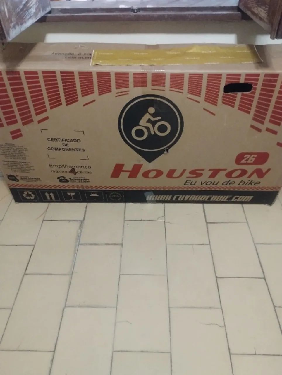 Bicicleta Houston Foxer Hammer A26 Vermelha 