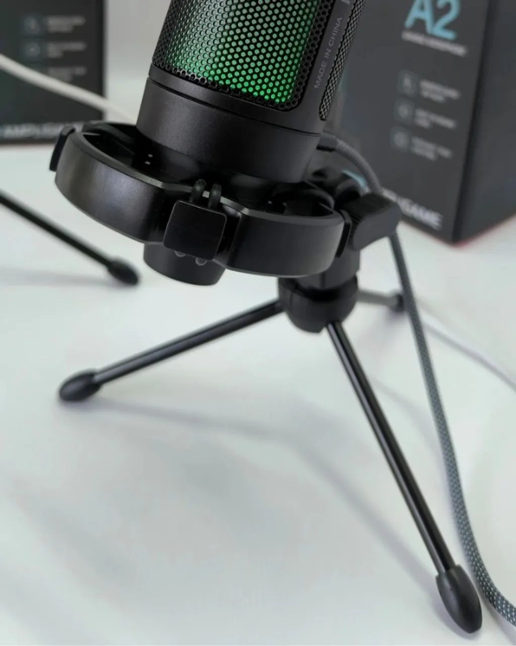 Microfone Fifine Ampligame USB A2 - Foto 3