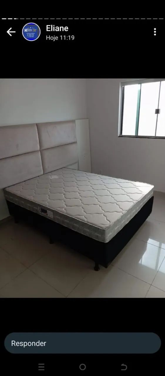 Colchão mais base com colchão D33