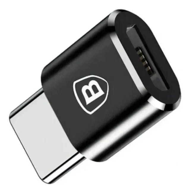 Adaptador Baseus Micro USB para Tipo C OTG