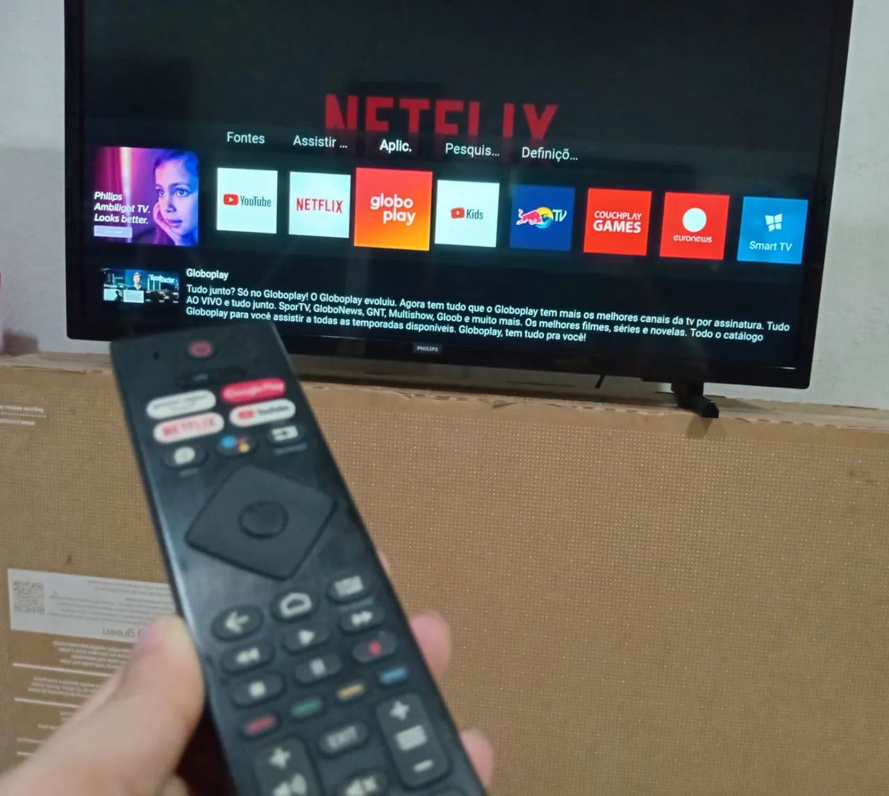 TV SMART 43P PHILIPS LINDA 780