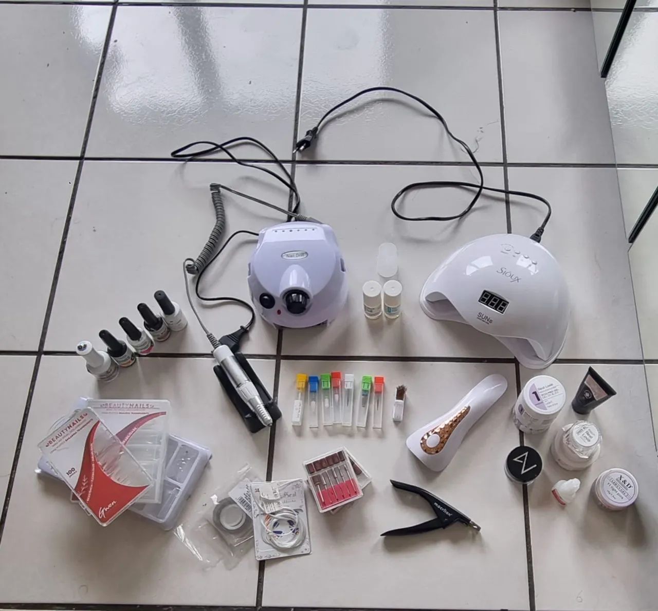 Kit Alongamento de Unhas
