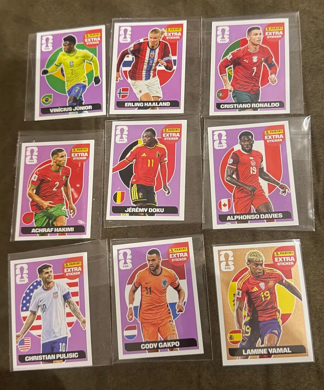 Legend - Figurinhas Extras Copa 2026 - Original