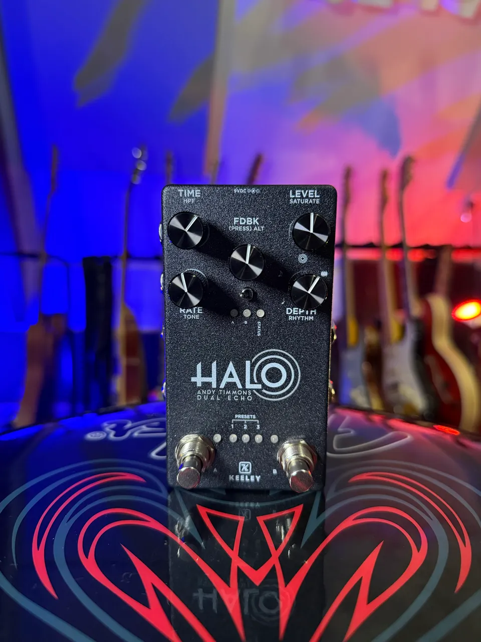 PEDAL KEELEY ANDY TIMMONS AT MOD - Instrumentos musicais - Engenho