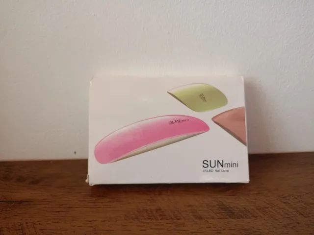 Mini Cabine LED UV SUNmini | Secagem Rápida para Unhas em Gel | Nova