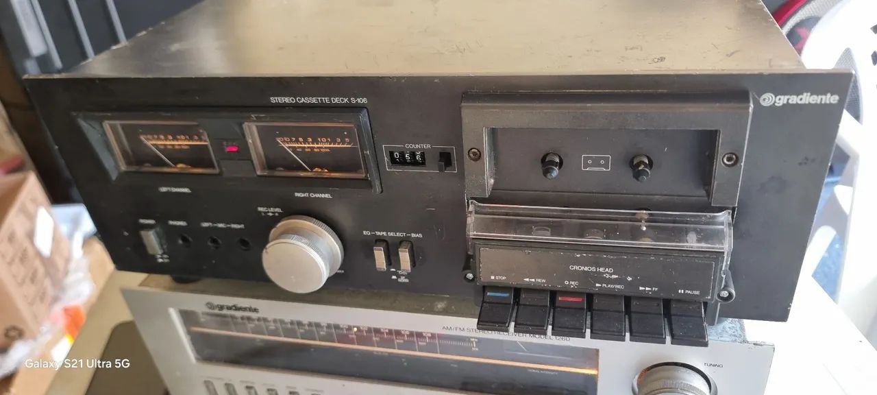 Tape deck gradiente model s106 bem conservado  - Foto 2