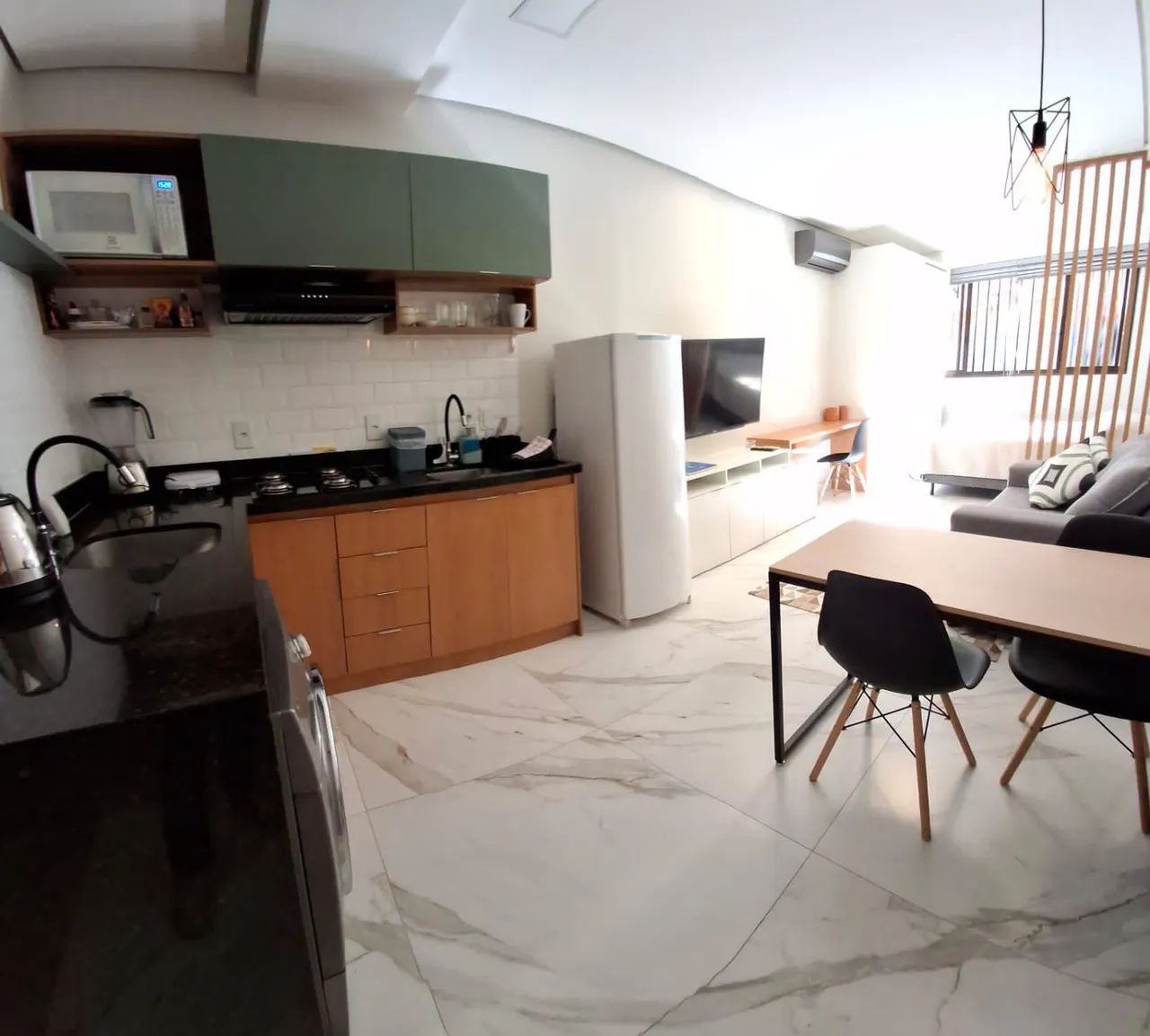 Studio mobiliado em localização privilegiada do Sudoeste. - Foto 5